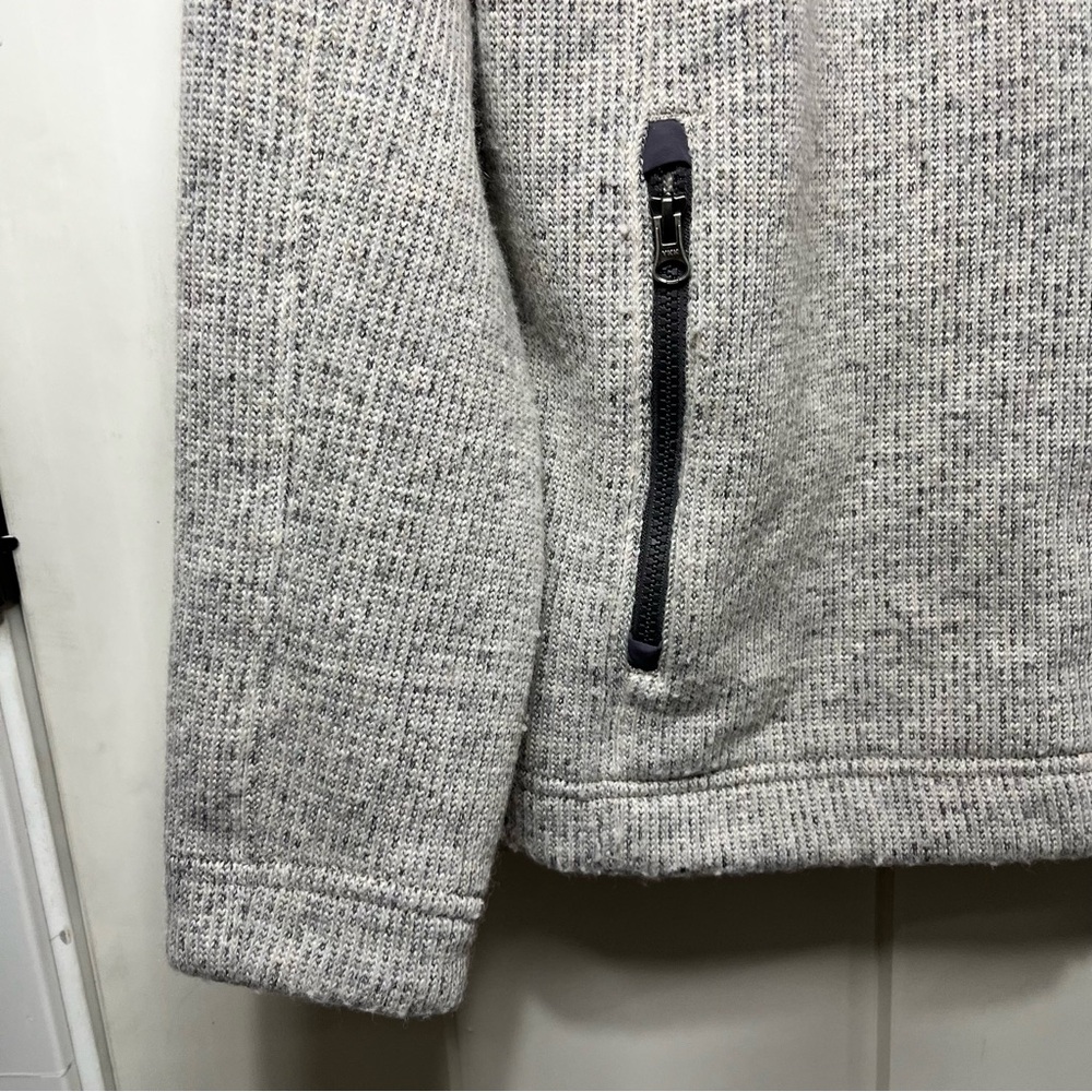 Marmot Men’s Full Zip Knit Fleece Jacket Gray XL - Picture 7 of 12
